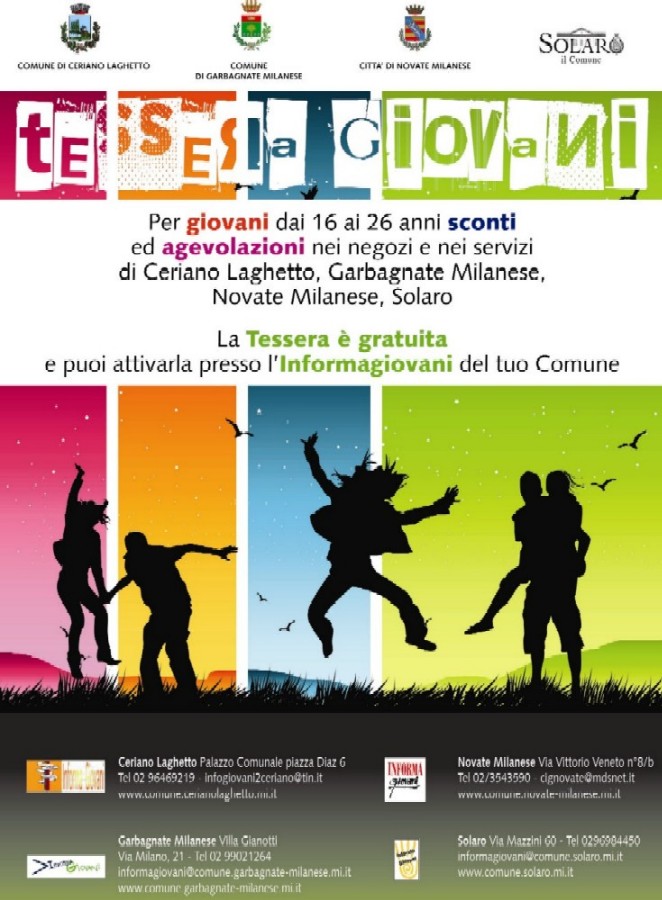 Manifesto della tessera giovani